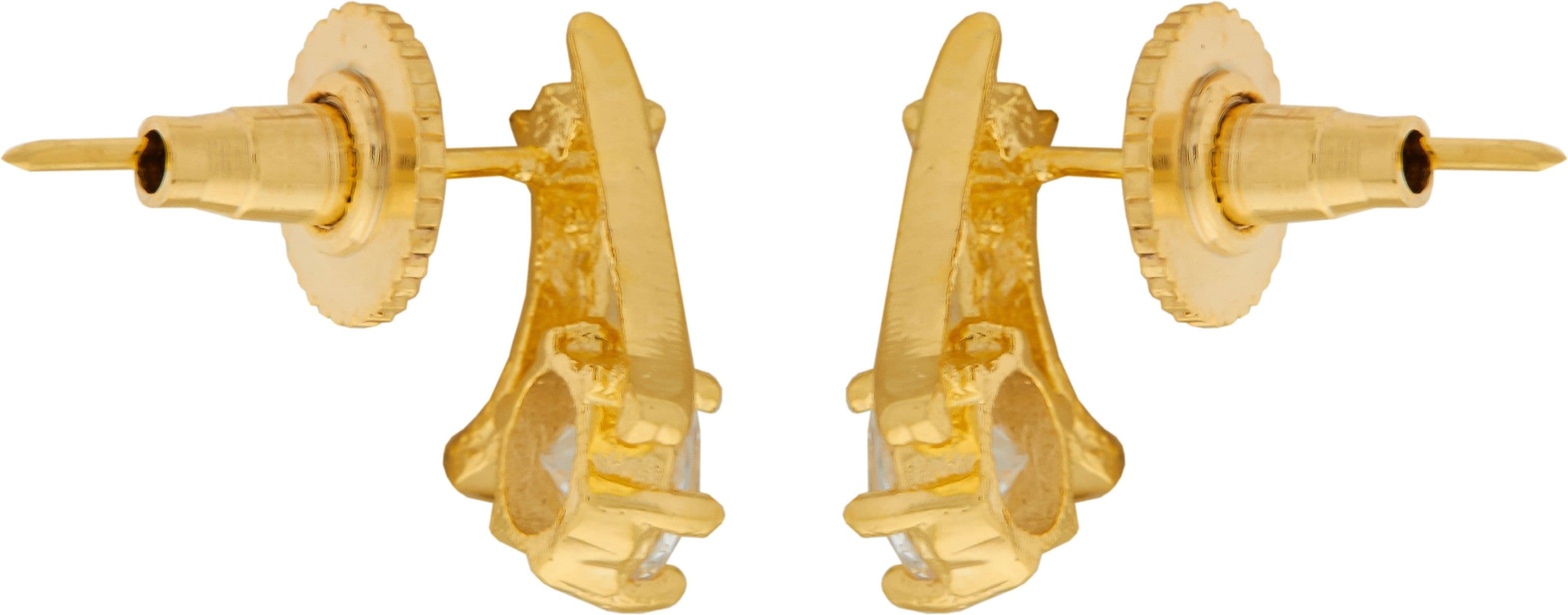 INAYA Yellow Gold NAK Brass Pendant Set view 4