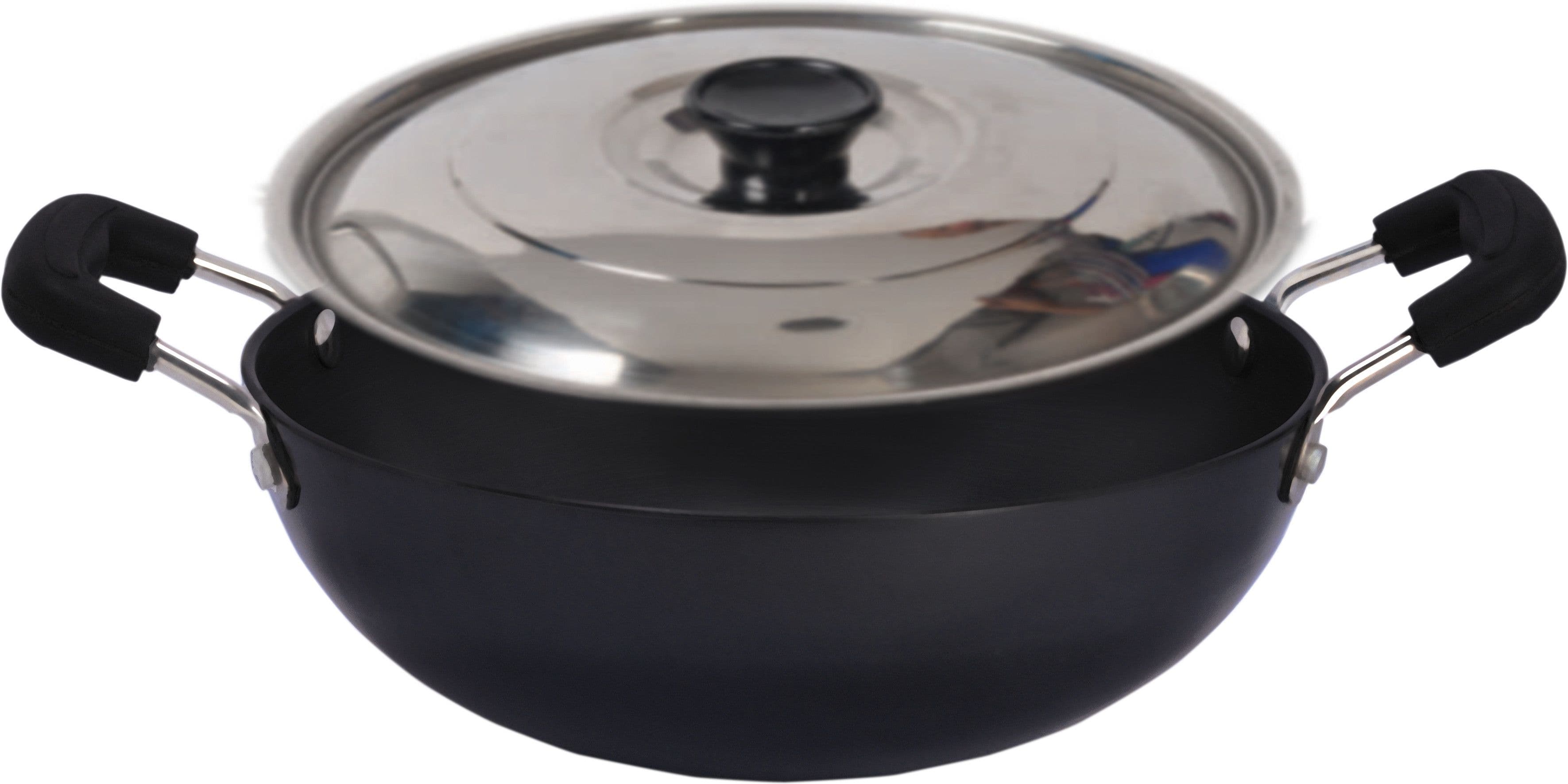 Glamor Hard Anodized Kadhai 4 L
