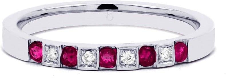 Alluring Silver Swarovski Crystal Ring view 2
