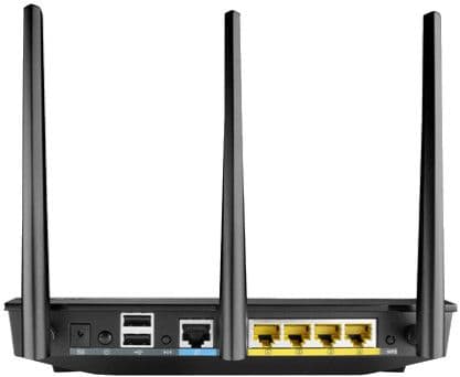 Asus RT-N66U Dual-Band Wireless-N900 Gigabit Router view 2