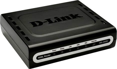 D-Link DSL-2520U view 2