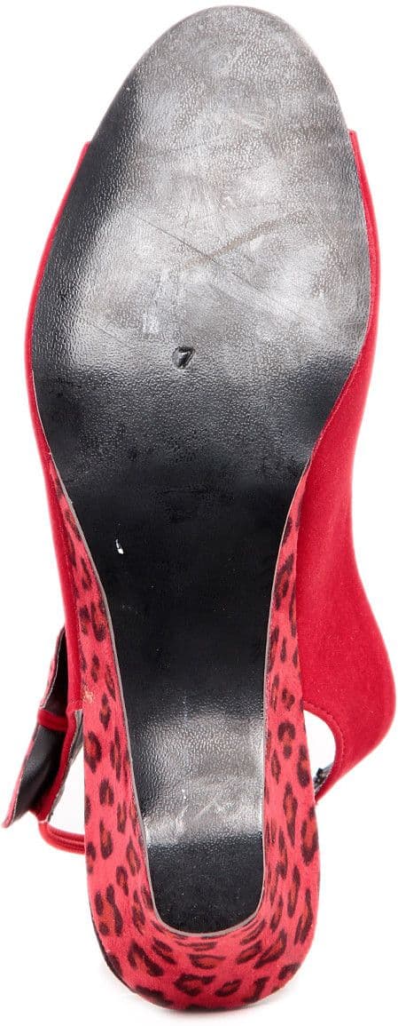 TEN Suade Red Women Wedges view 5
