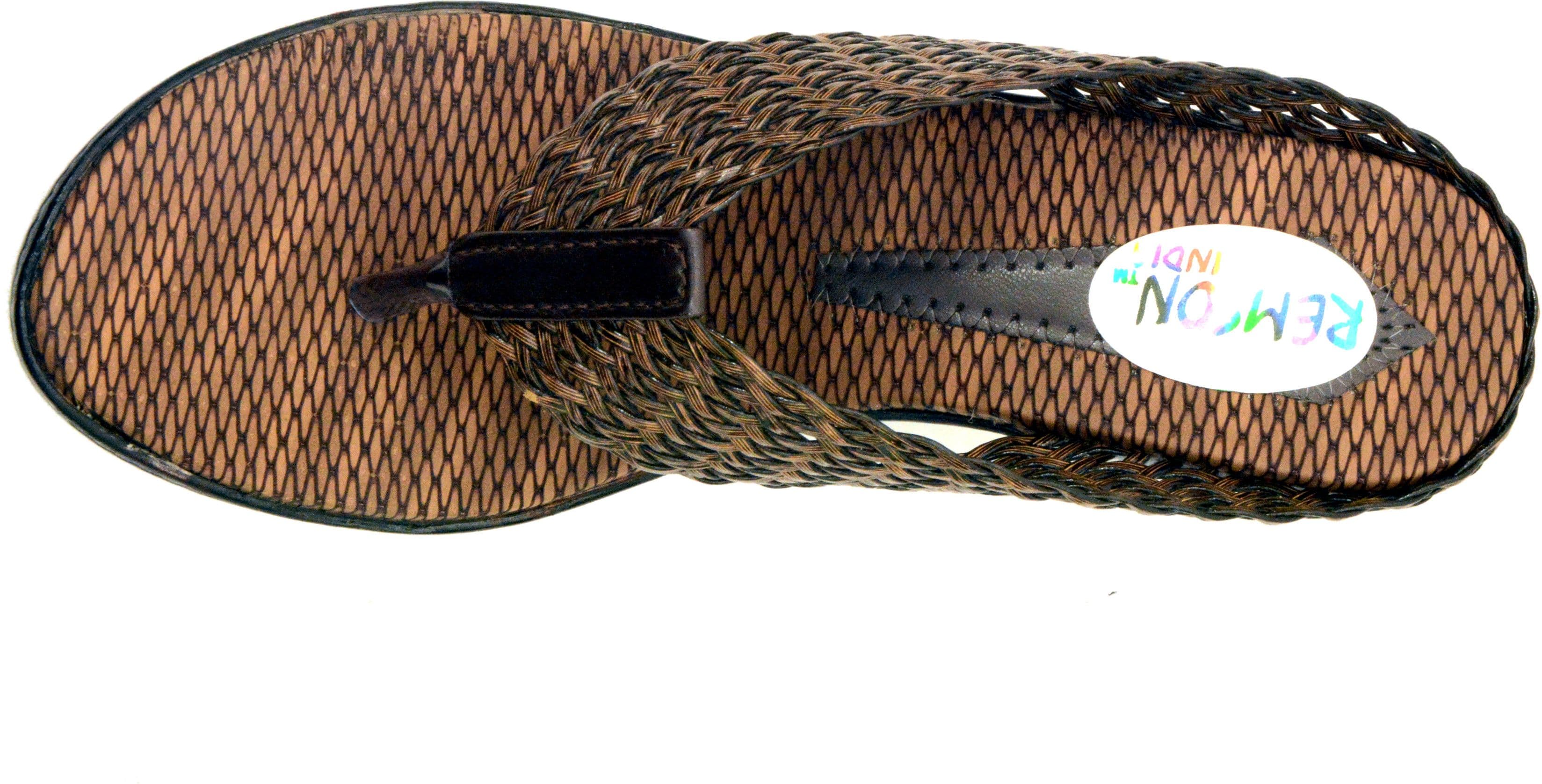 Remson India Brown Medium Women Wedges view 4