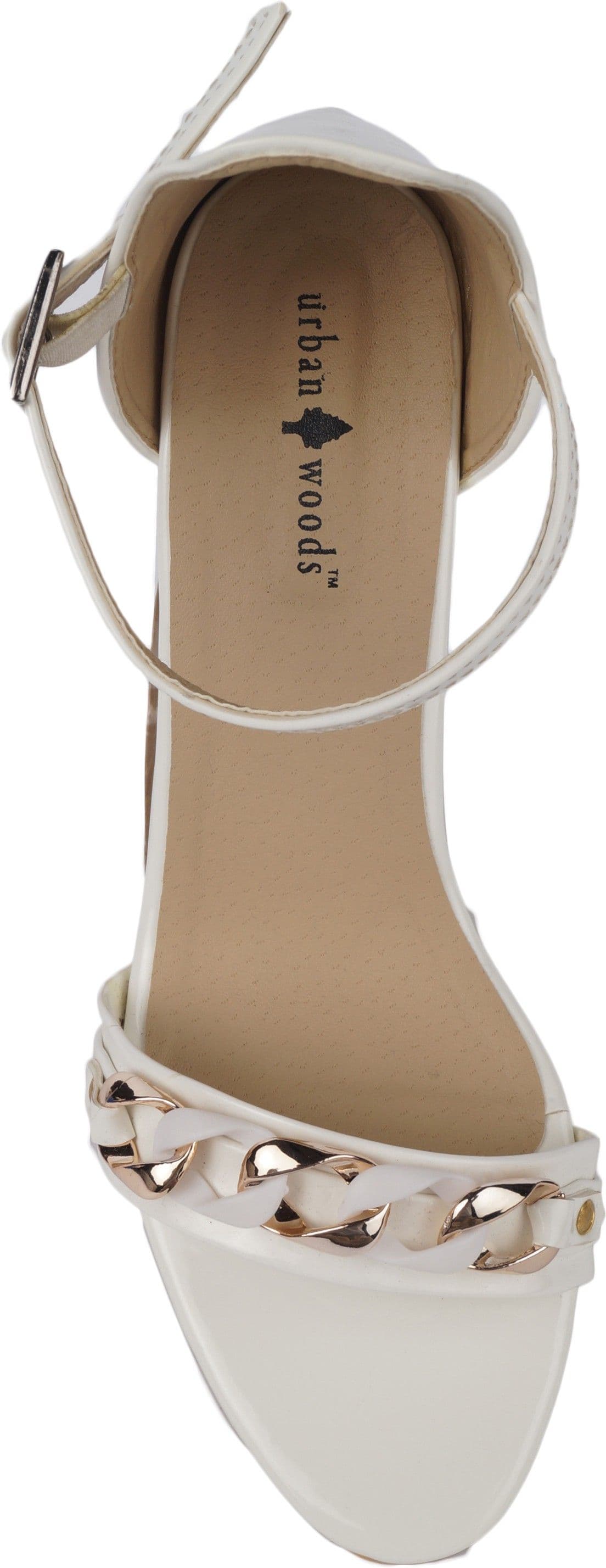 Urban Woods White Women Heels view 6