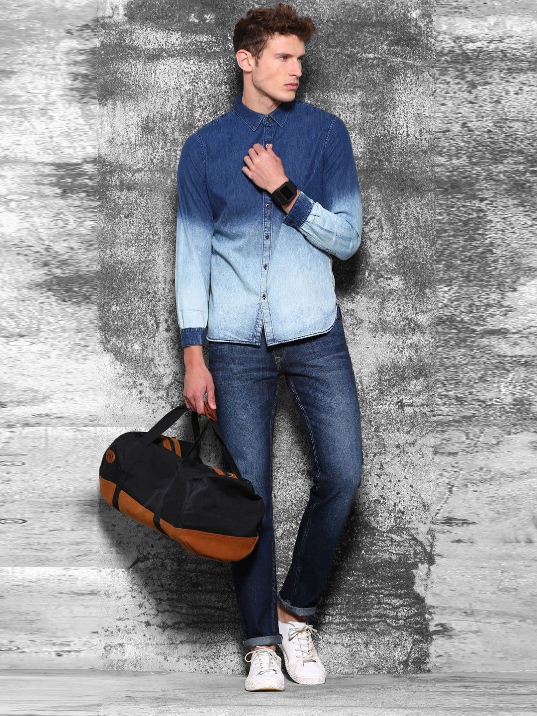 WROGN Men's Solid Casual Shirt view 6