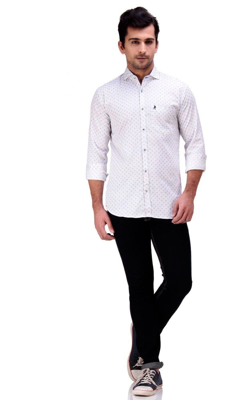Ebry Men's Printed Casual Shirt view 5