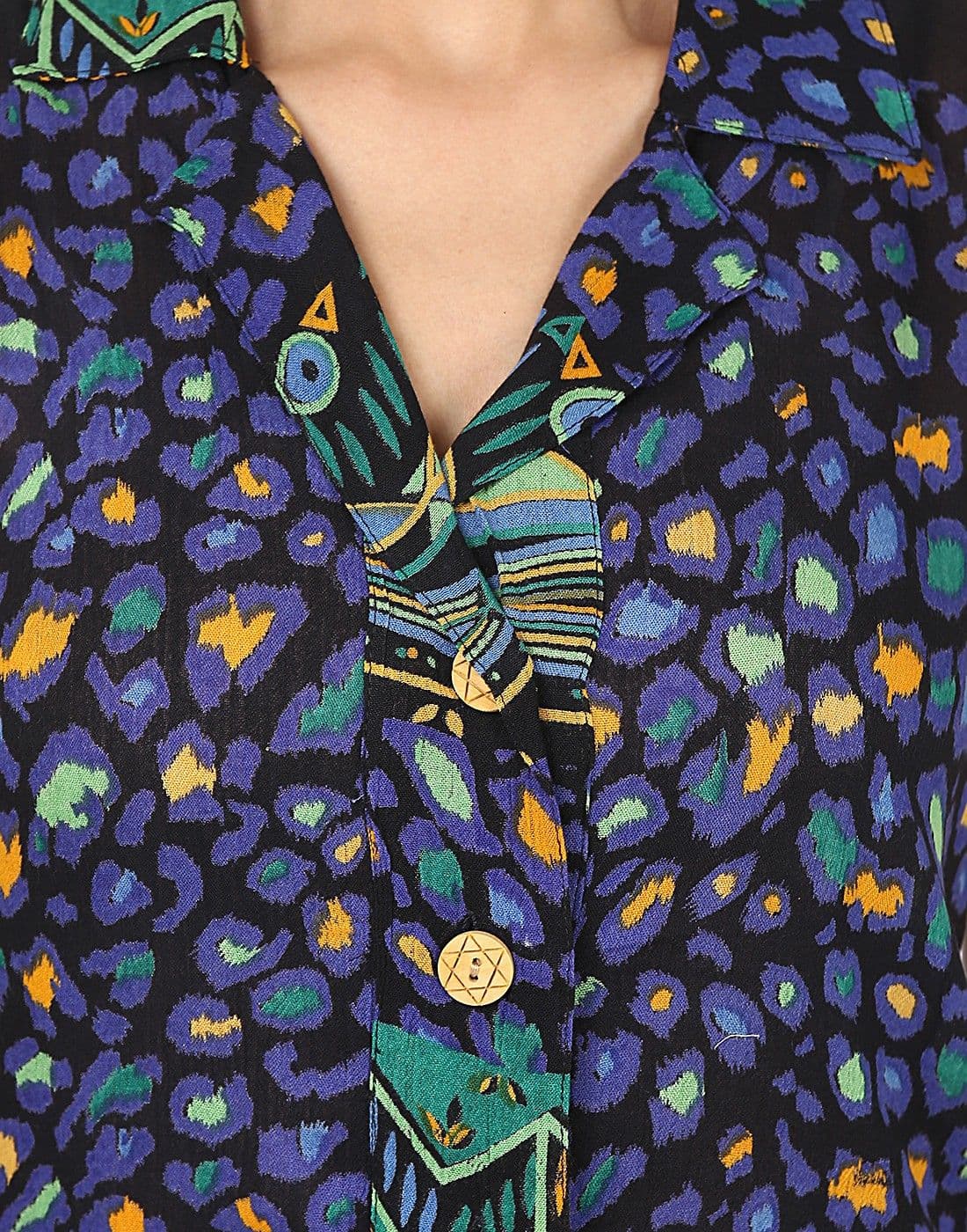 Kiosha Women's Printed Casual Shirt view 4