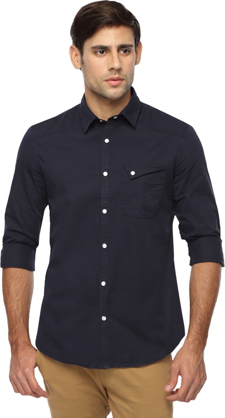 Marc N' Park Men's Solid Casual Shirt view 2