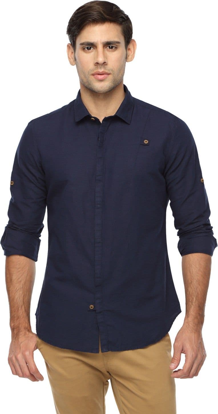 Marc N' Park Men's Solid Casual Shirt