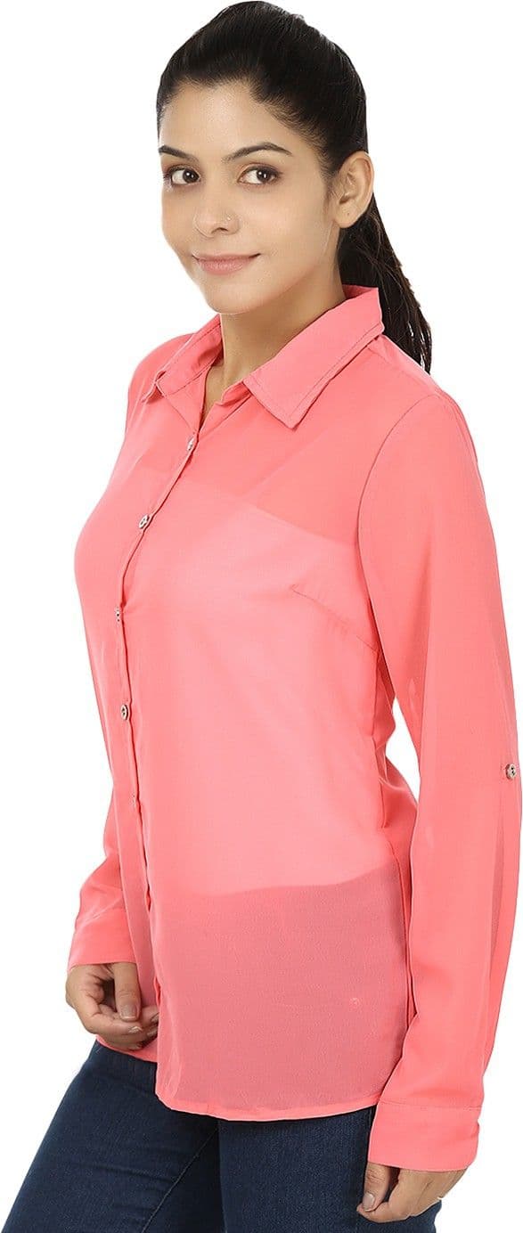 Shoppers Look Women's Solid Casual Shirt view 4