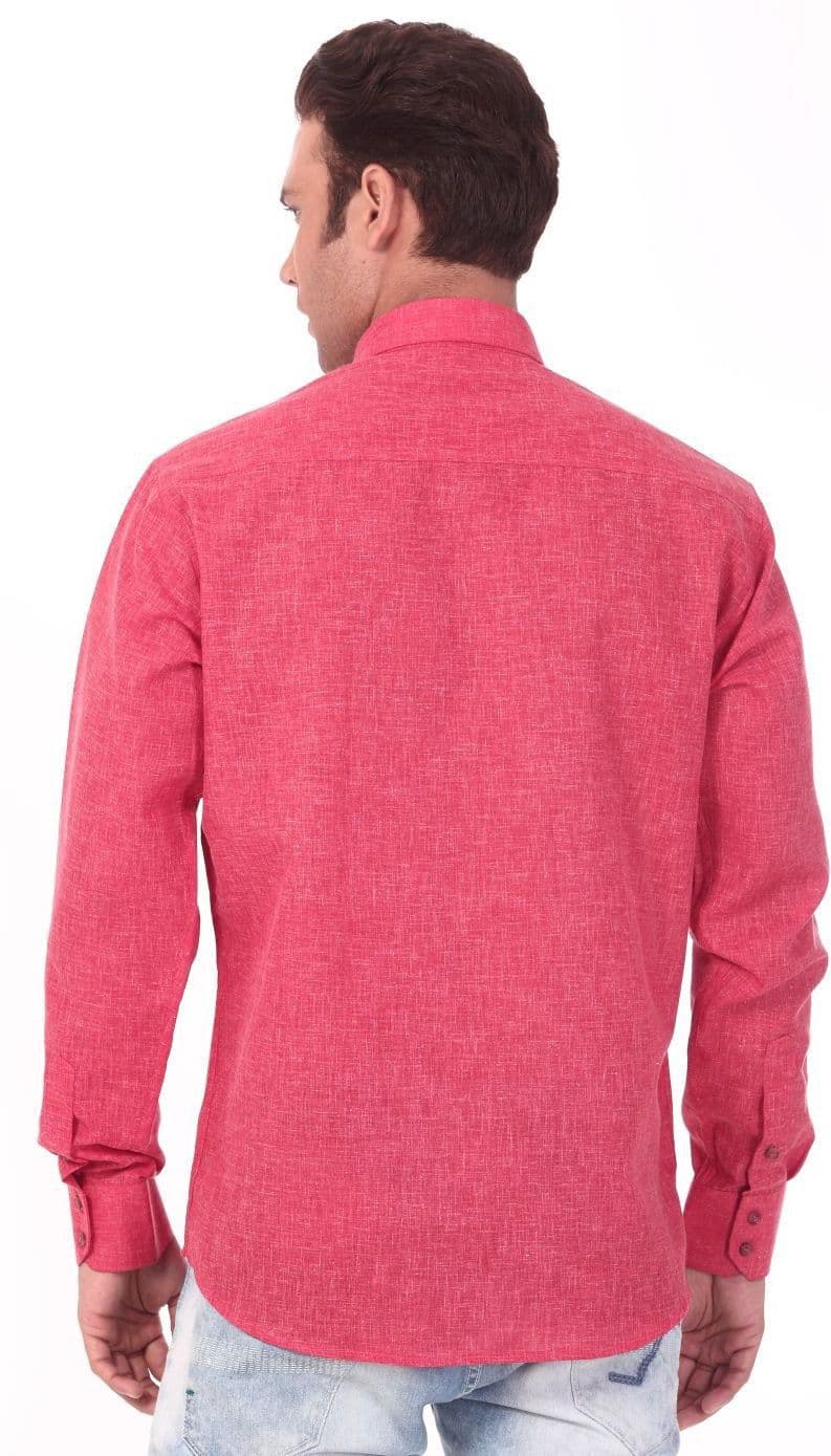 Baaamboos Men's Solid Formal Shirt view 2