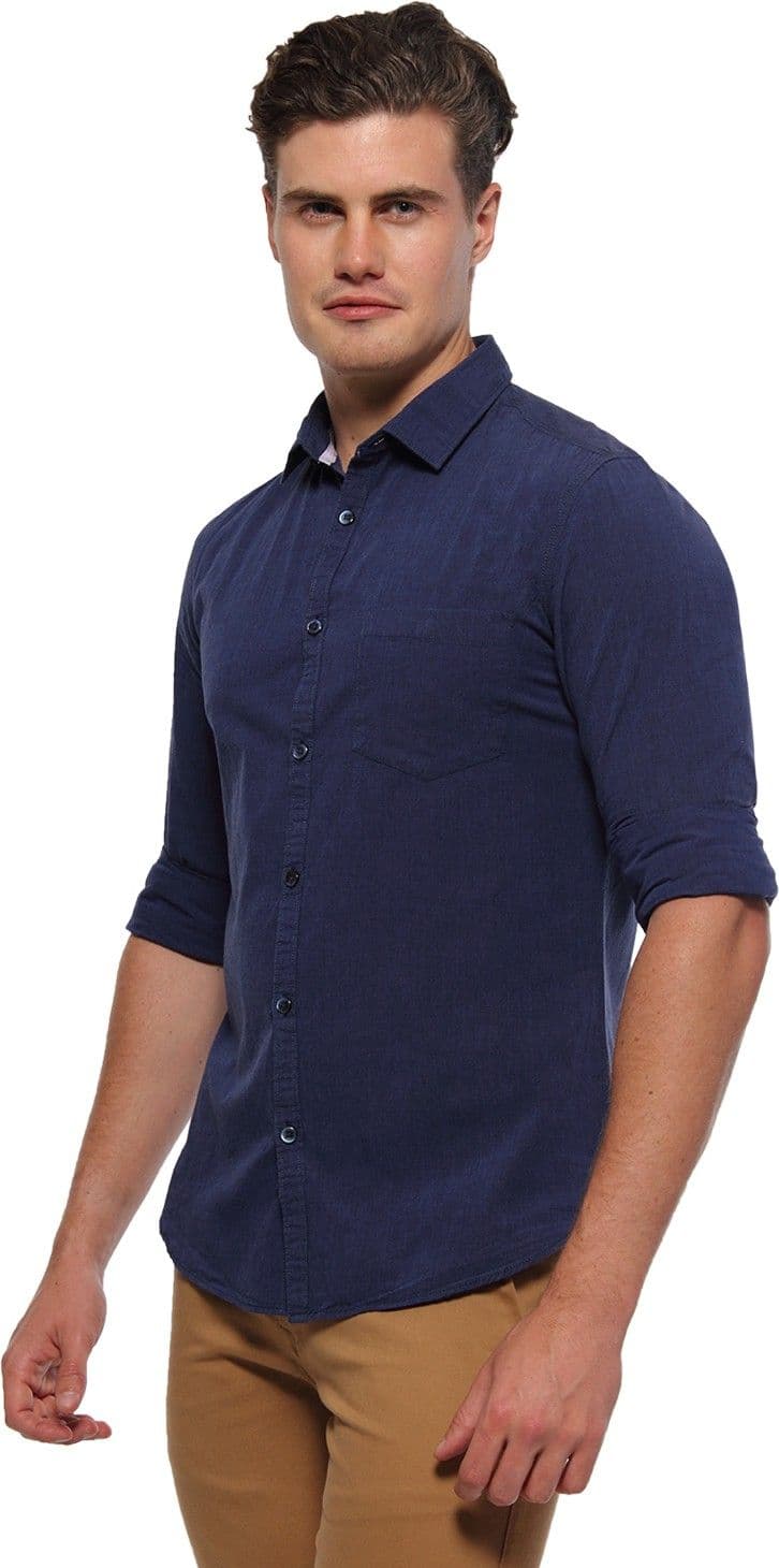 Marc N' Park Men's Solid Casual Shirt view 4