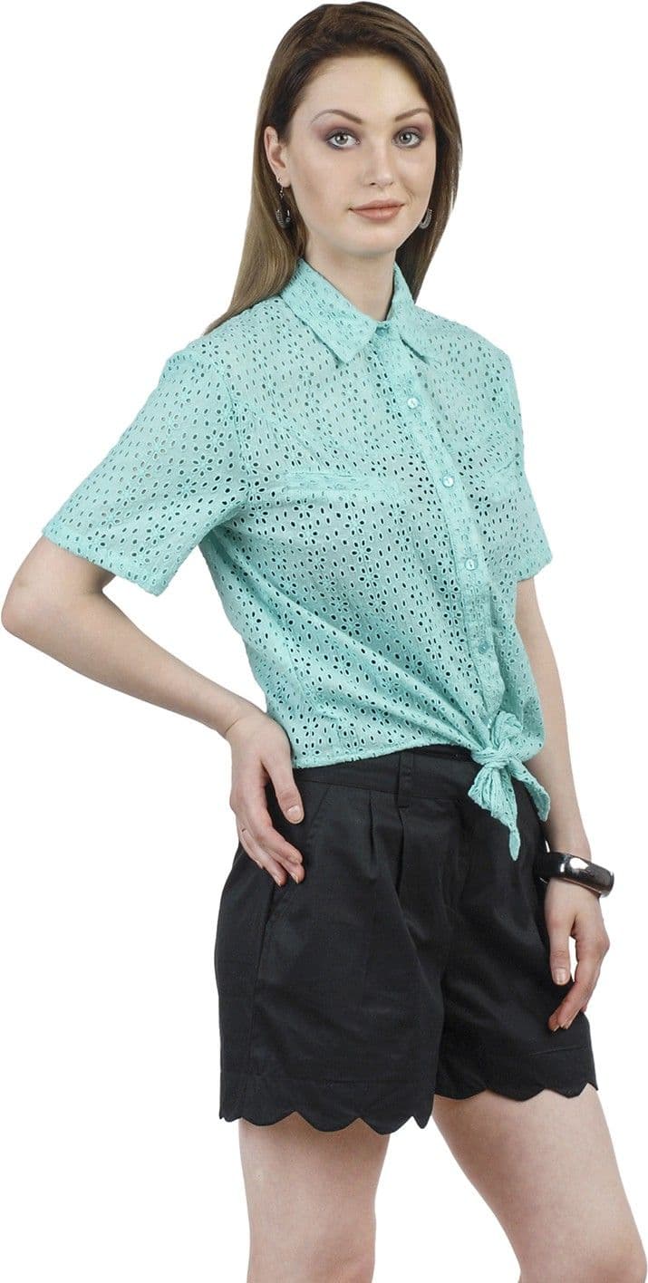 Anasazi Women's Solid Casual Shirt view 4