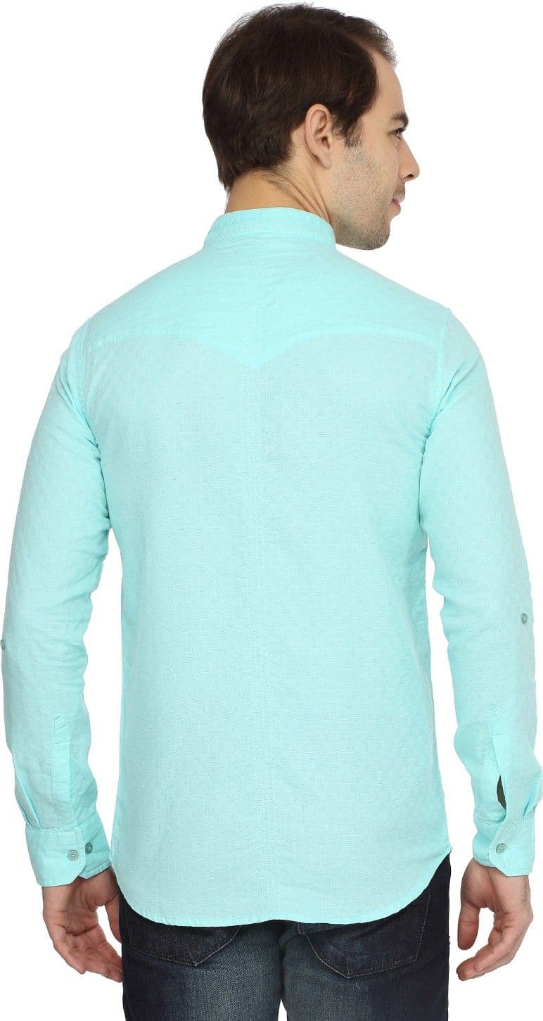 Parron Men's Solid Casual Shirt view 5