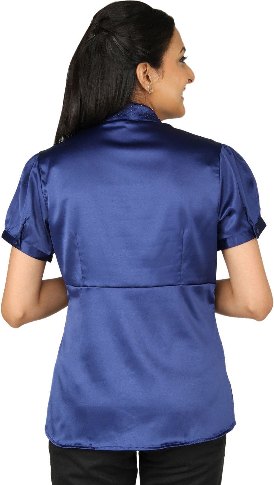 Karishma Women's Solid Formal Shirt view 3