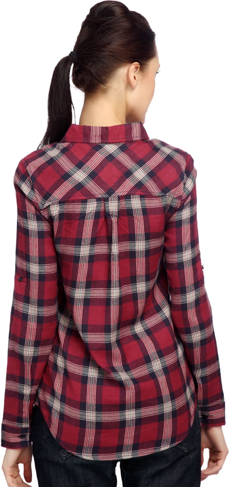 Bedazzle Women's Checkered Casual Shirt view 4