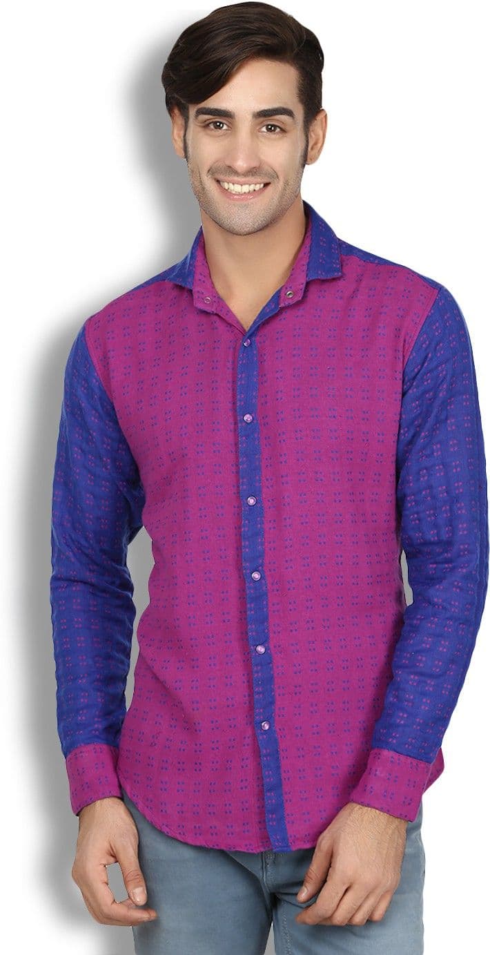 Goodkarma Men's Printed Casual Shirt view 2