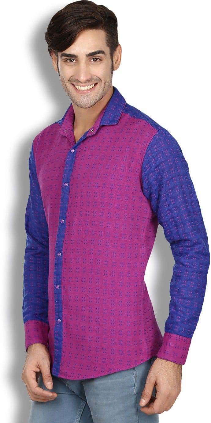 Goodkarma Men's Printed Casual Shirt view 3