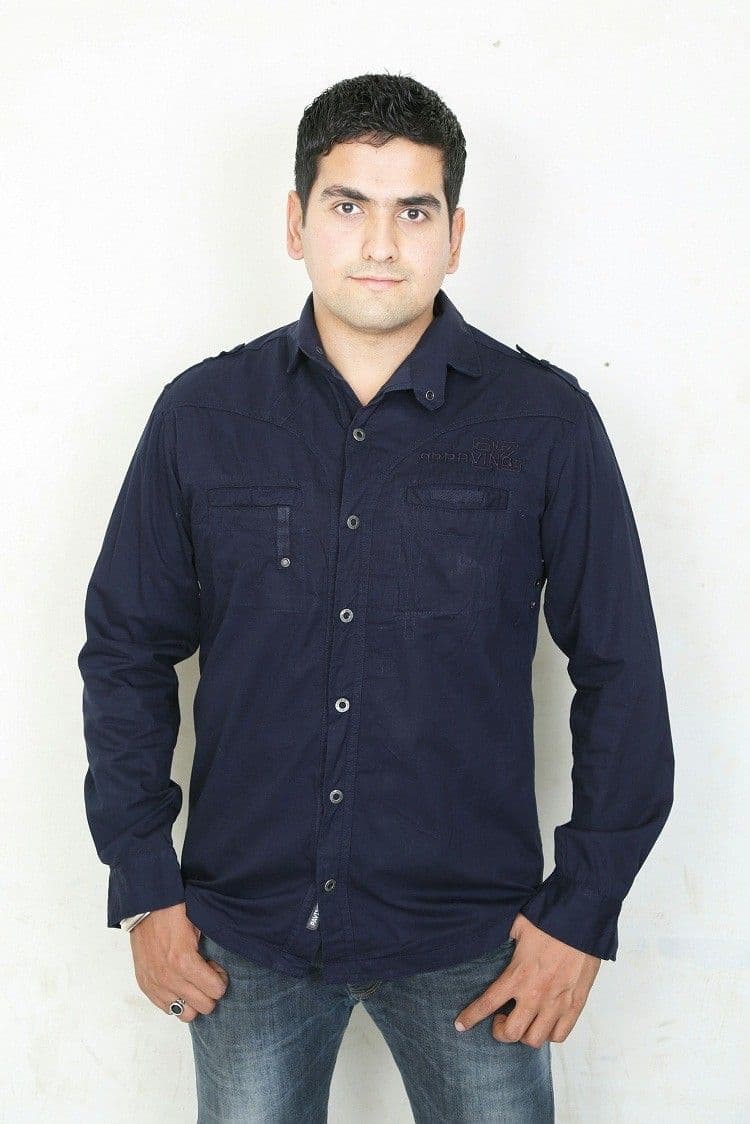 Pavino Men's Solid Casual Shirt