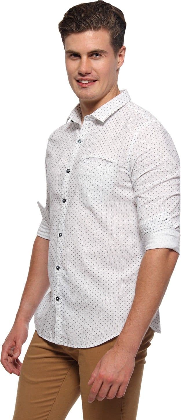 Marc N' Park Men's Printed Casual Shirt view 3