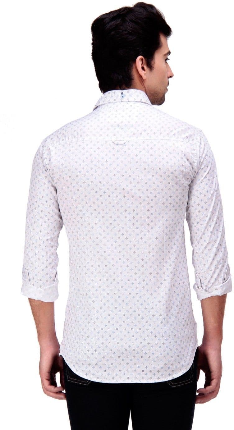 Ebry Men's Printed Casual Shirt view 3
