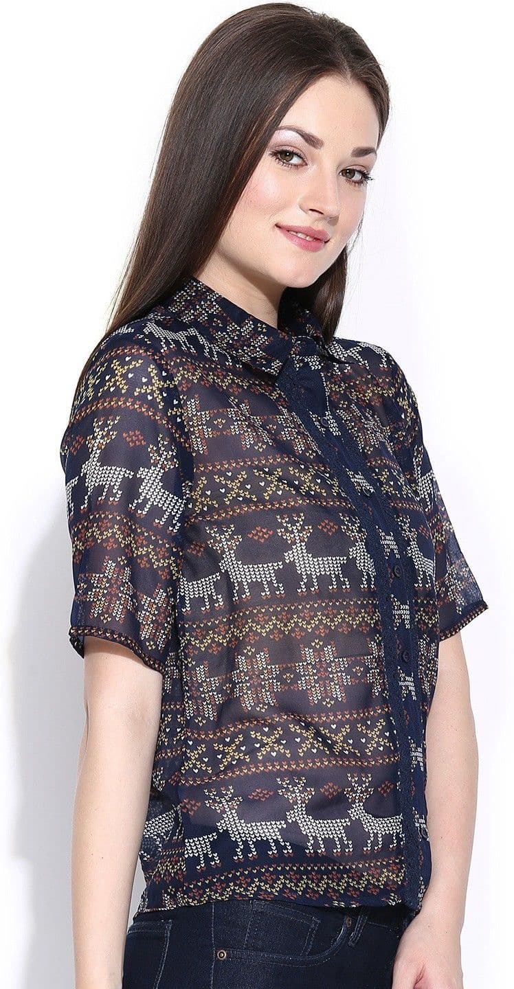 Anasazi Women's Printed Casual Shirt view 4
