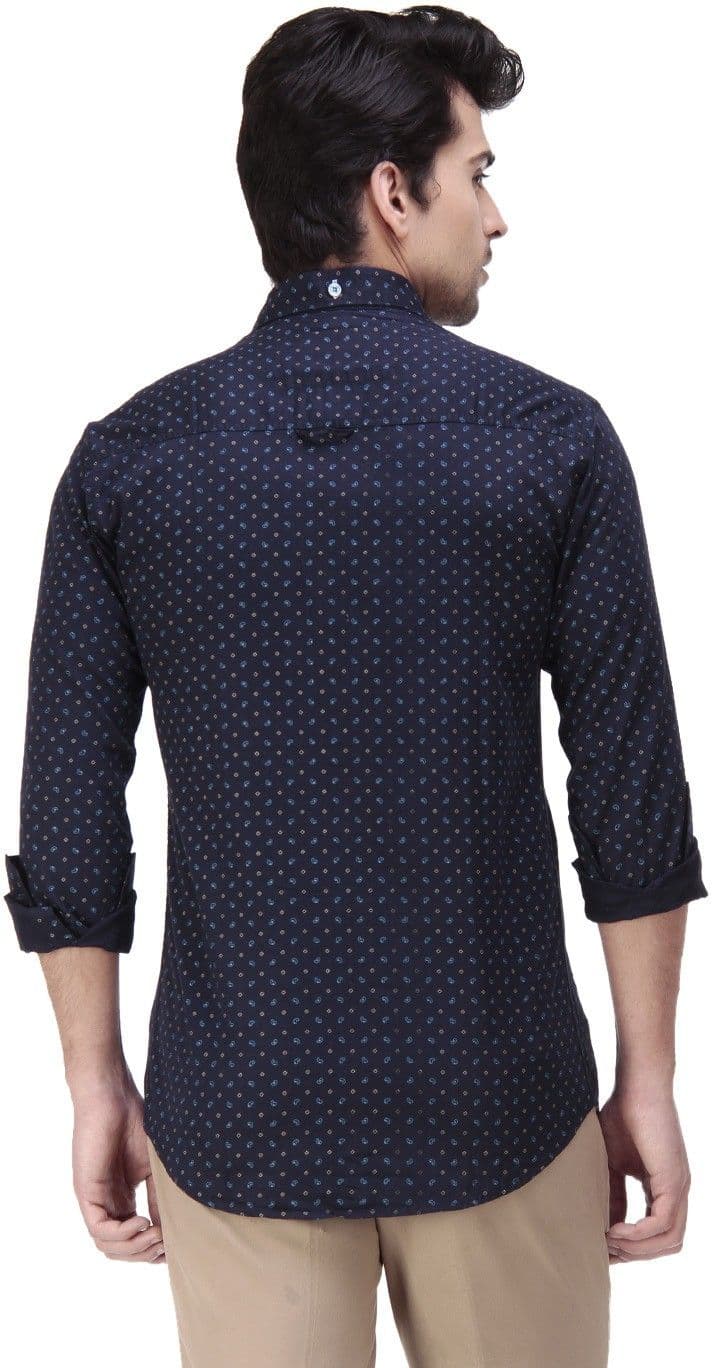 Ebry Men's Printed Casual Shirt view 4