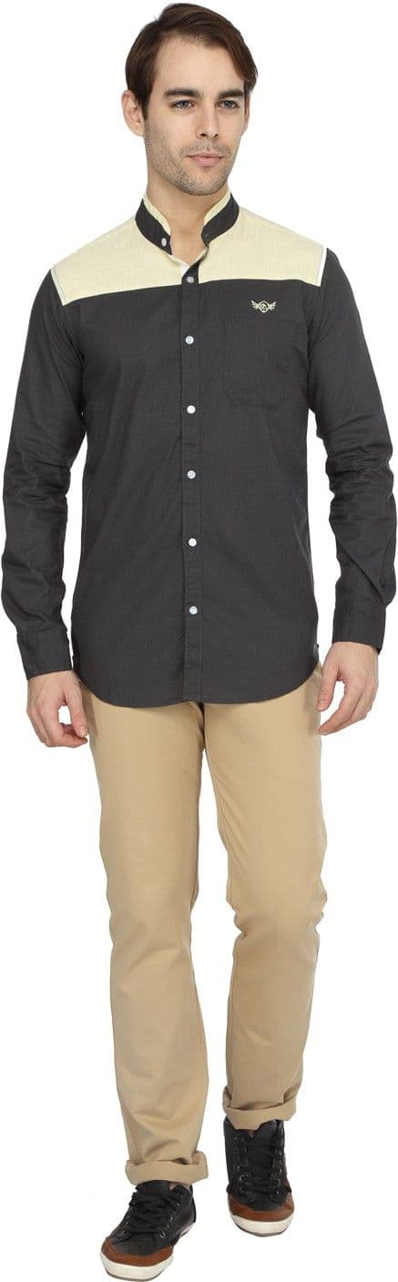 Parron Men's Solid Casual Shirt view 5