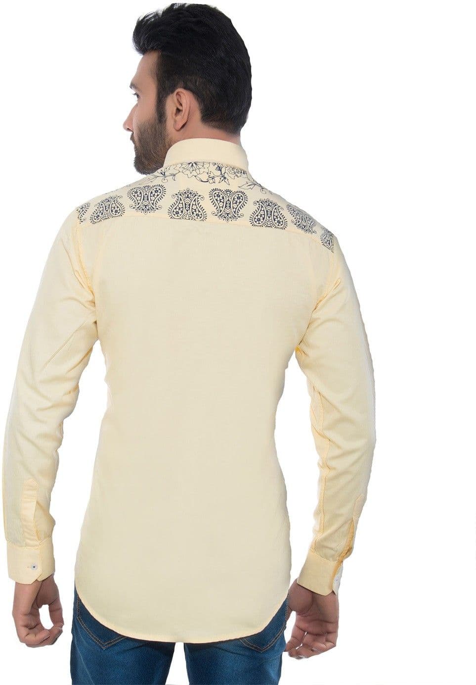 Goodkarma Men's Self Design Casual Shirt view 4