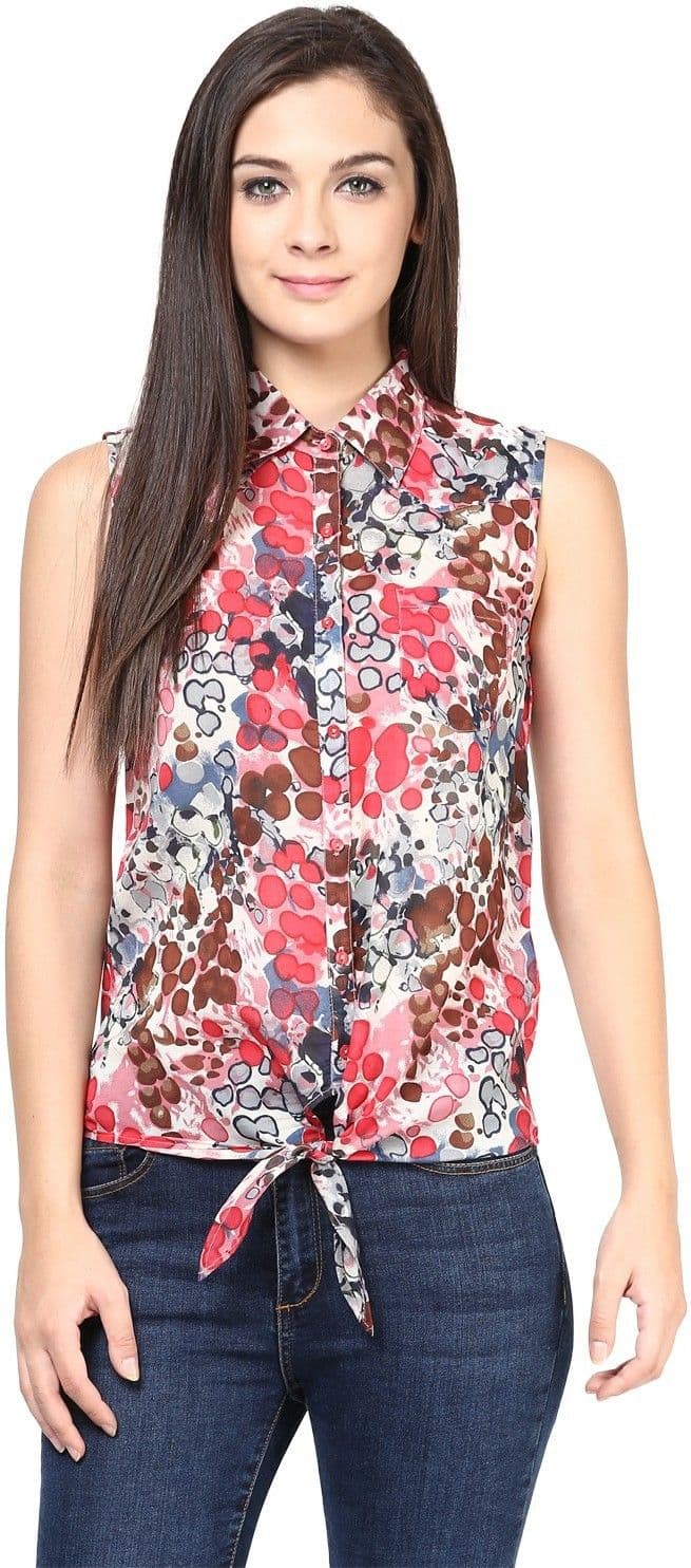 Harpa Women's Printed Casual Shirt