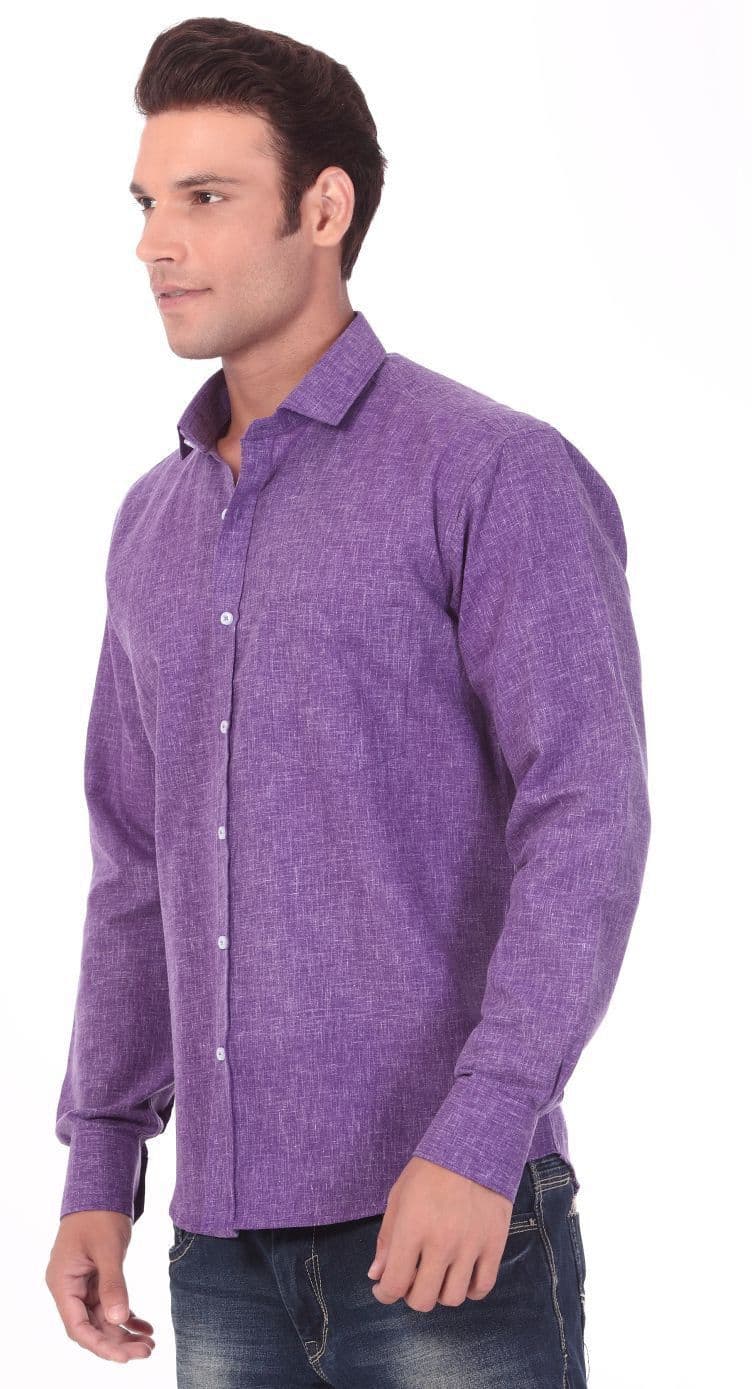 Baaamboos Men's Solid Formal Shirt view 3