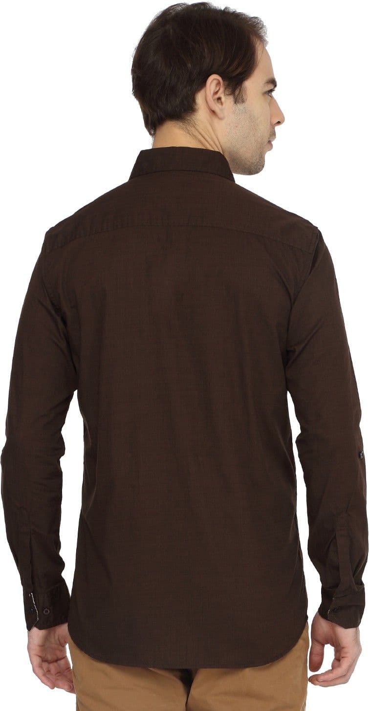 Parron Men's Solid Casual Shirt view 5
