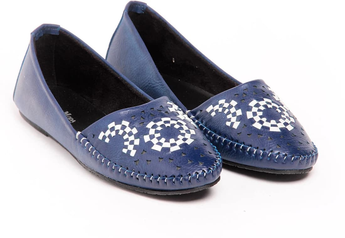 Do Bhai Blue Loafers Loafers