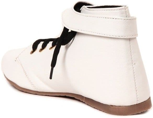 Lyc White Casual Boots view 4