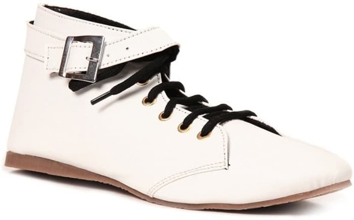 Lyc White Casual Boots