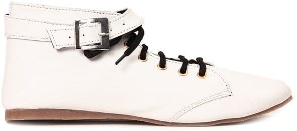 Lyc White Casual Boots view 3