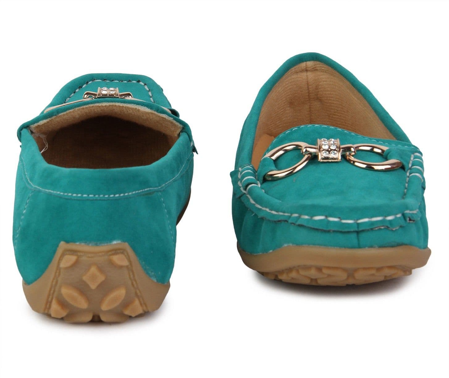 Niremo Green Loafers view 4