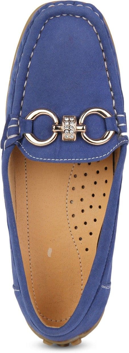 Niremo Light Blue Loafers view 5