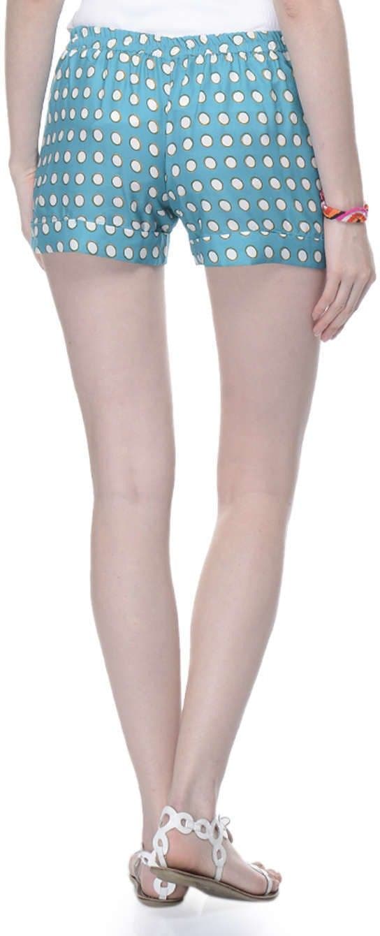 Lavennder Printed Women's Basic Shorts view 4