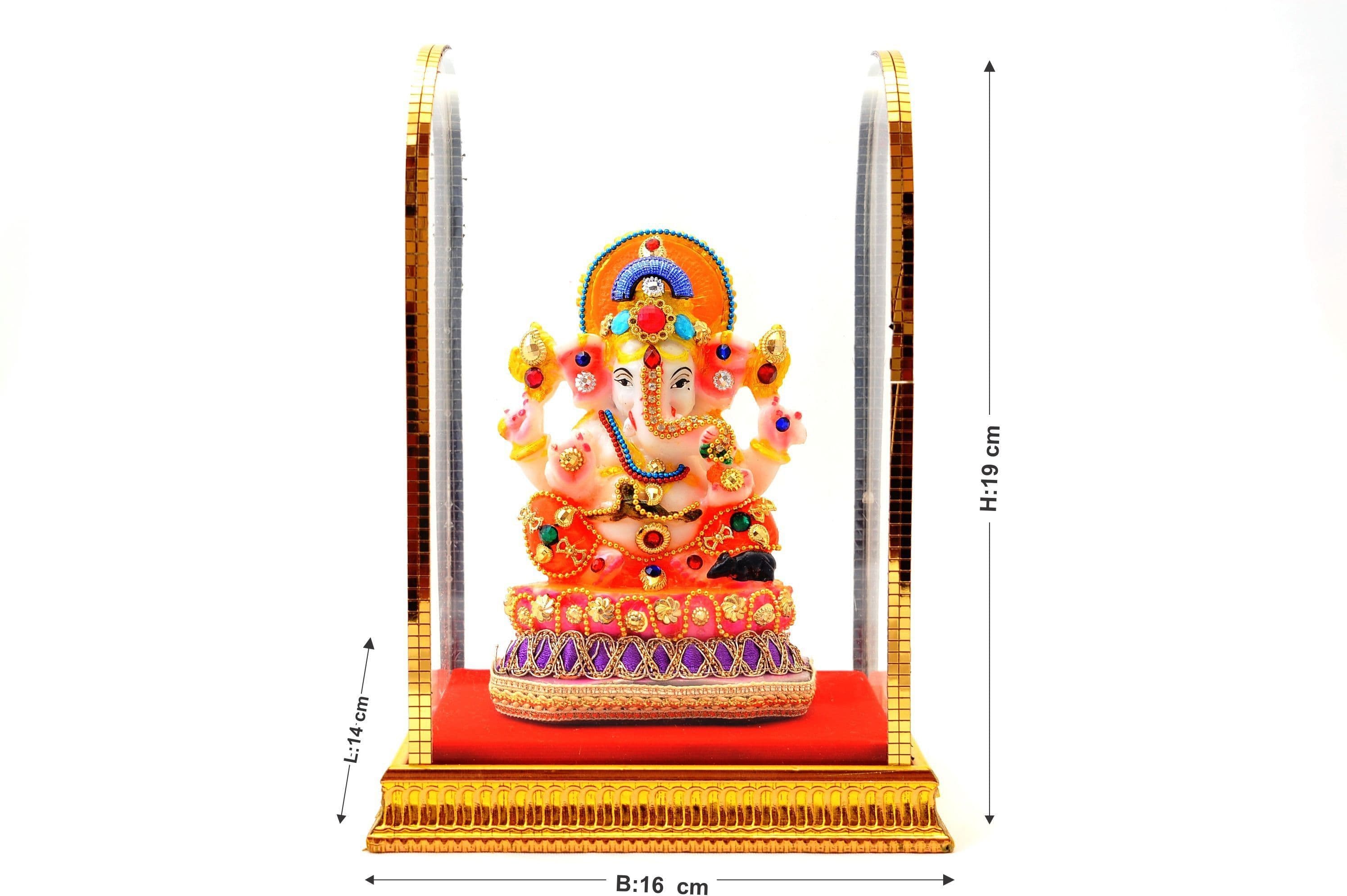 K&P Lord Ganesha Large 03 Showpiece  -  19 cm view 2