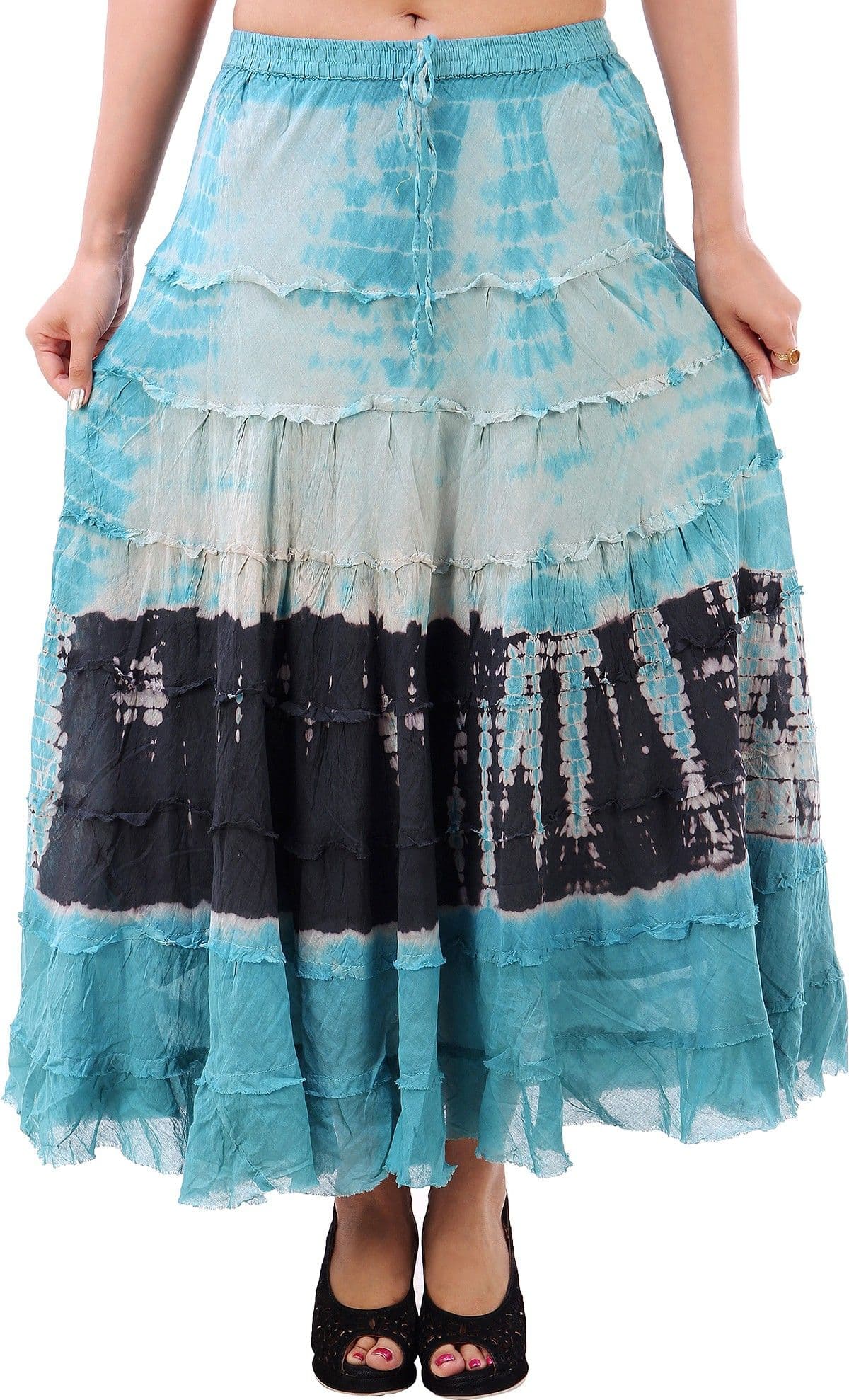 iWonder Printed Women's A-line Skirt view 2