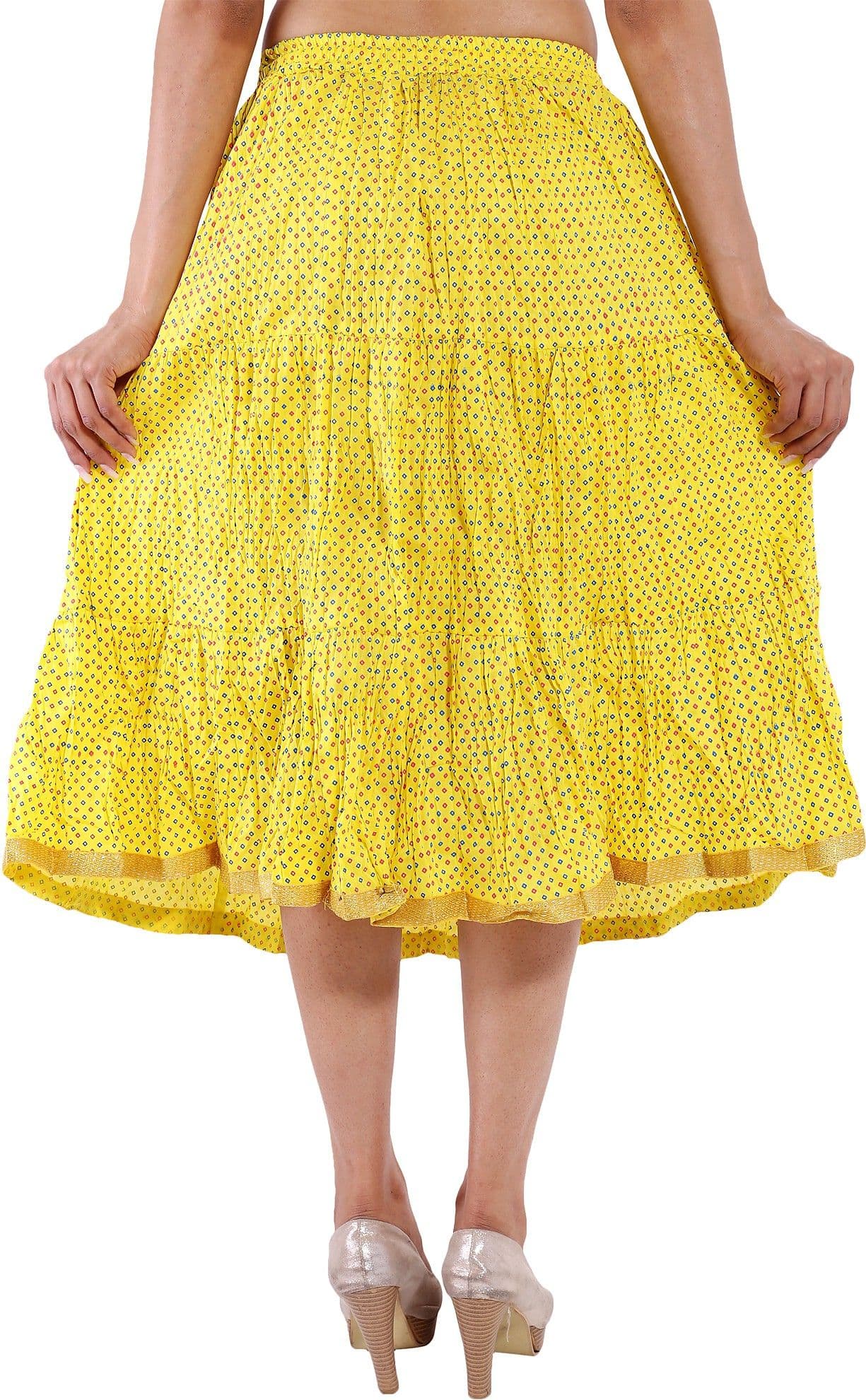 Decot Paradise Polka Print Women's Regular Skirt view 2