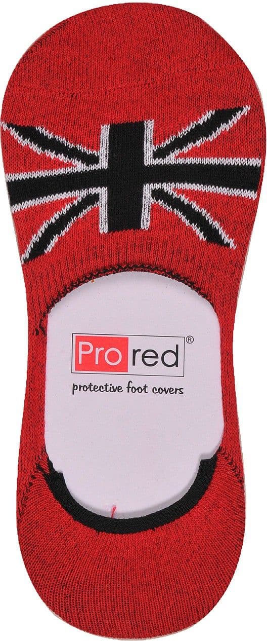 prored Men's Printed No Show Socks view 3