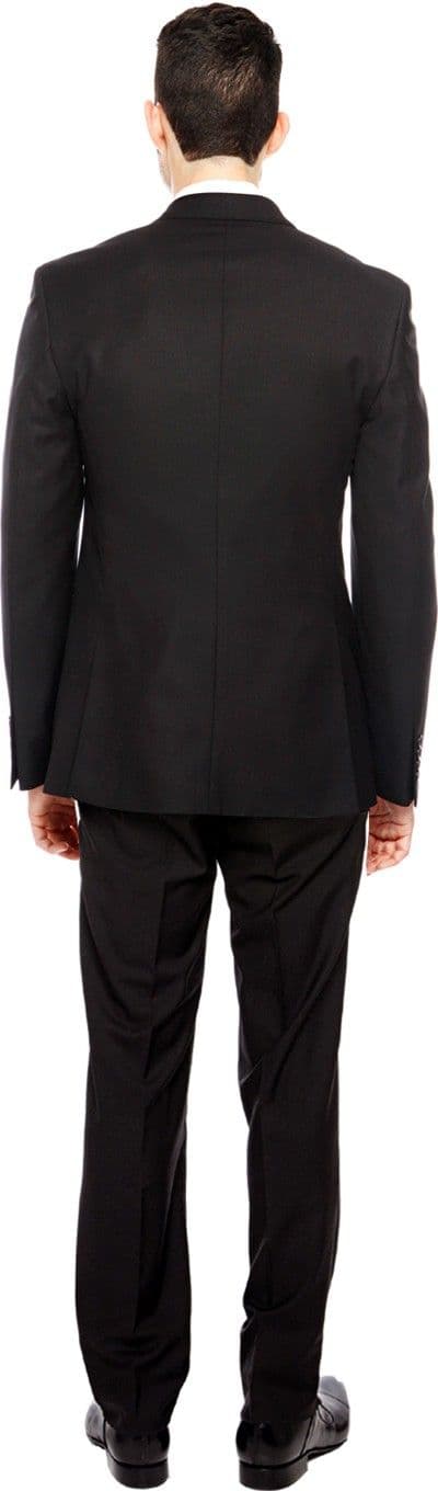 Brahaan BLUE TAG Single Breasted Solid Men's Suit view 5