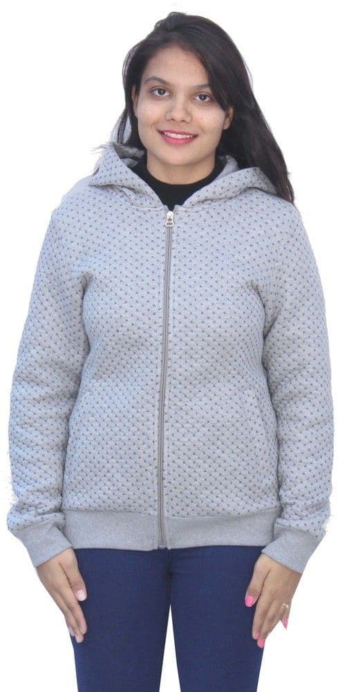 Romano Full Sleeve Solid Women's Sweatshirt view 2