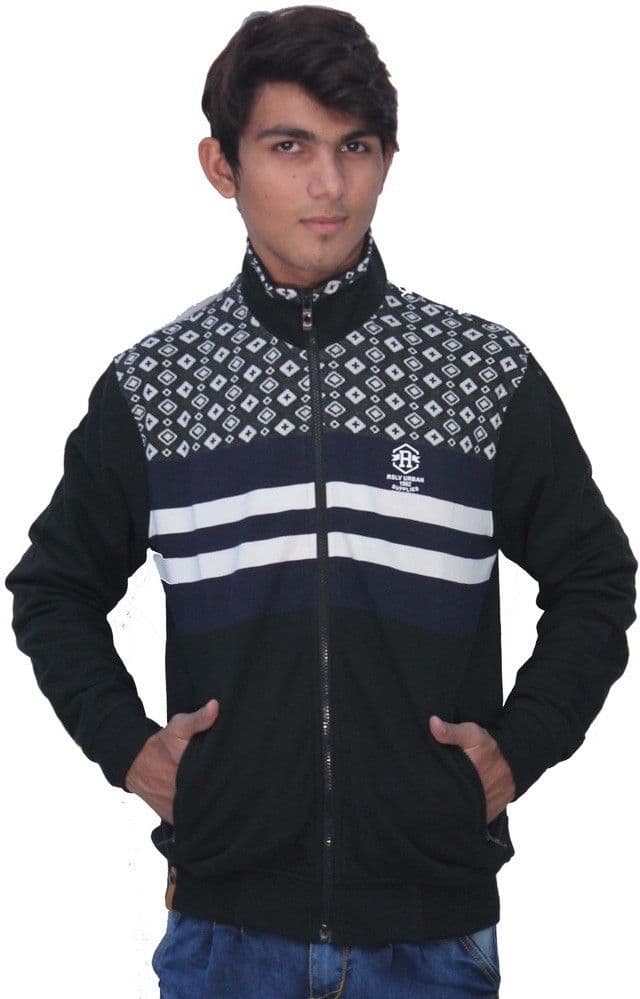 Romano Full Sleeve Striped Men's Sweatshirt view 5