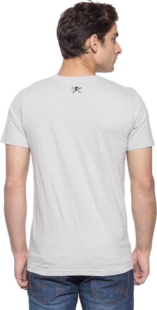 Chimp Graphic Print Men's Round Neck T-Shirt view 4