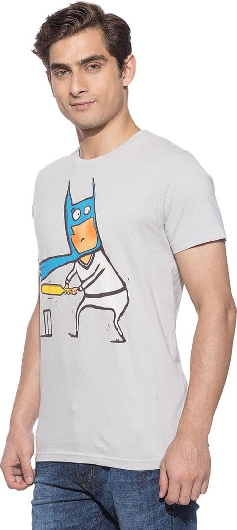 Chimp Graphic Print Men's Round Neck T-Shirt view 3