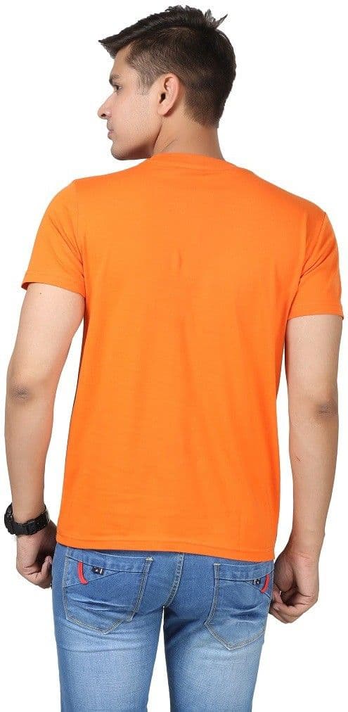 Posh 7 Solid Men's Round Neck T-Shirt view 4