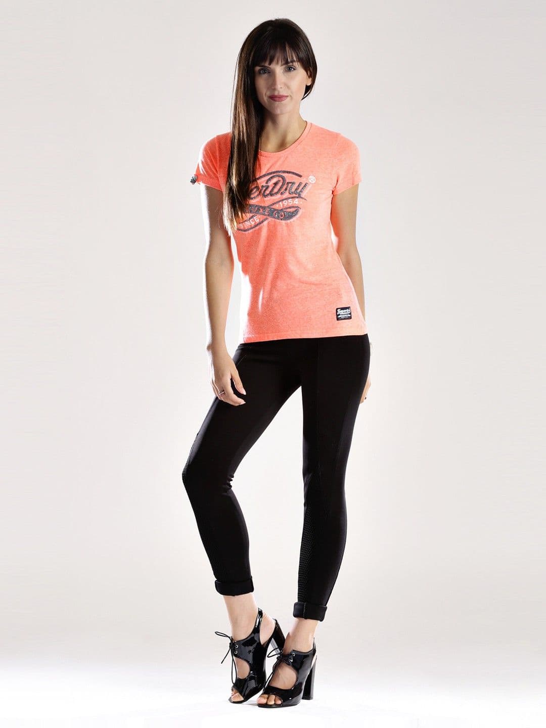Superdry Self Design Women's Round Neck T-Shirt view 5